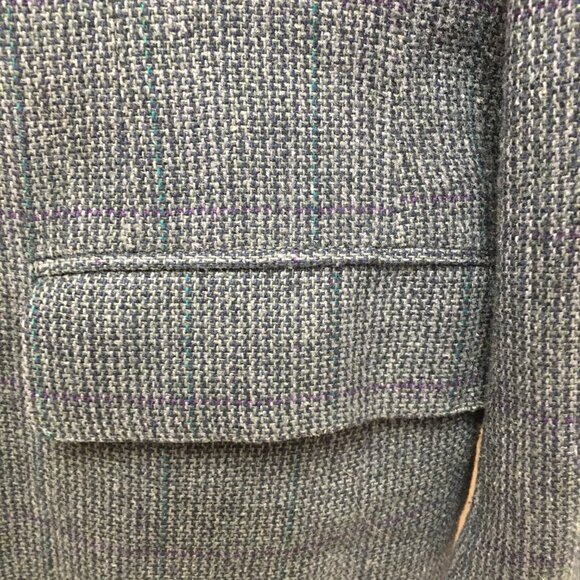Vintage Chaps Ralph Lauren Tweed Sport Coat 42R - Picture 6 of 14